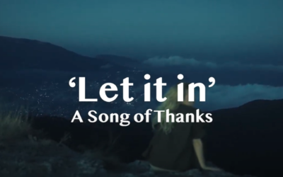 Elfin Bow Shares Let it in… A Song of Thanks