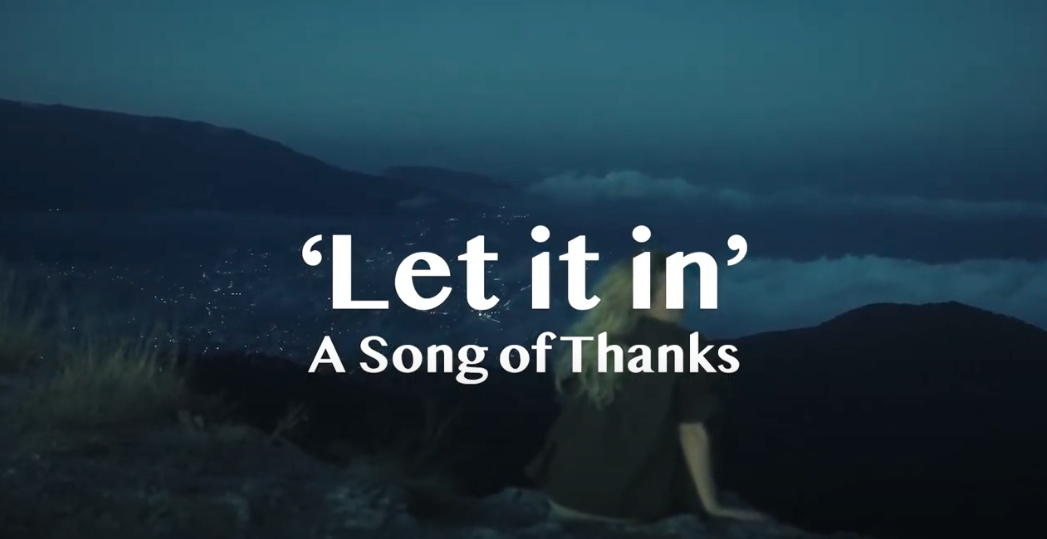 Elfin Bow Shares Let it in… A Song of Thanks